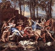 POUSSIN, Nicolas The Triumph of Pan sg Norge oil painting reproduction